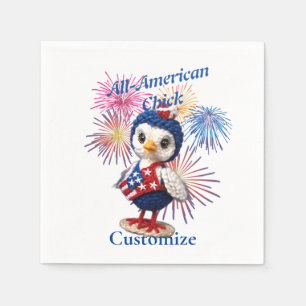 Guardanapo De Papel Pintinho All-American Thunder_Cove