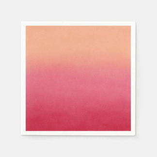 Guardanapo De Papel Pintura de Abstrato de Arte de Ombro Rosa Pêssego