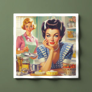 Guardanapo De Papel Pintura de Cozinha Retro