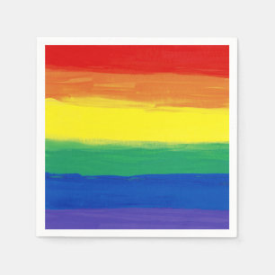 GUARDANAPO DE PAPEL PINTURA DE ÓLEO QUADRADO DE CHAVE