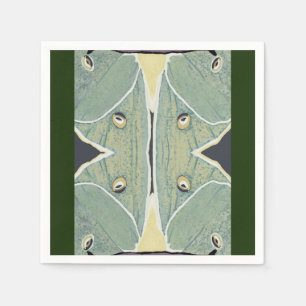 Guardanapo De Papel Pintura digital Luna Moth