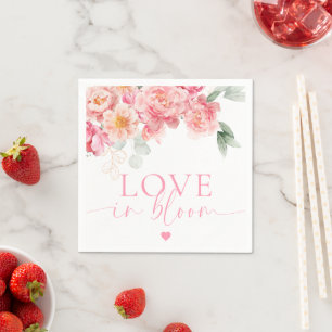 Guardanapo De Papel Piper Peony Floral Love In Bloom Chá de panela