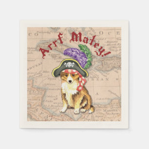 Guardanapo De Papel Pirata de Sheltie