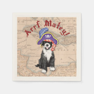 Guardanapo De Papel Pirata português do cão de água