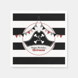 Guardanapo De Papel Pirate Birthday Napkins