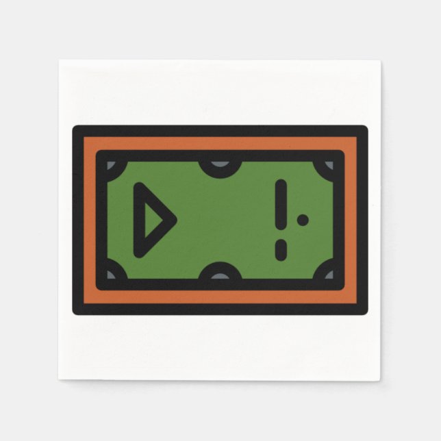 Guardanapo De Papel piscina (Frente)