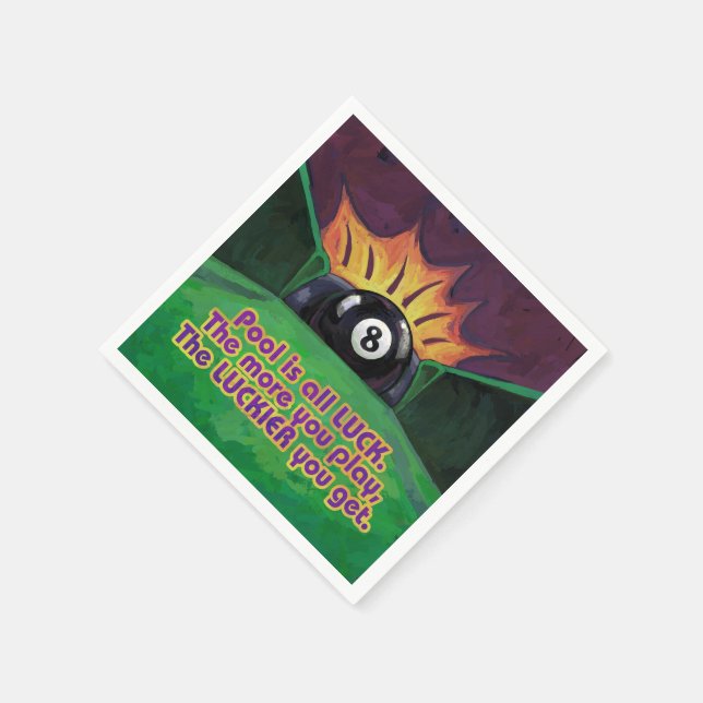 Guardanapo De Papel Piscina é Sorte (Canto)