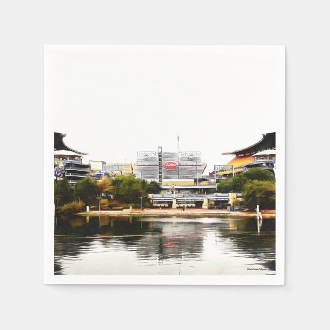 Guardanapo De Papel Pittsburgh Napkins (Frente)