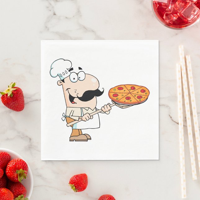 Guardanapo De Papel Pizza Cook (Criador carregado)