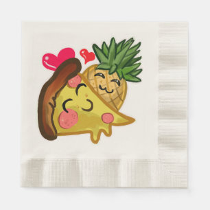 Guardanapo De Papel Pizza de Abacaxi Amor