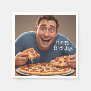 Guardanapo De Papel Pizza Man