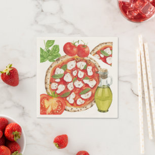 Guardanapo De Papel Pizza Party Napkins