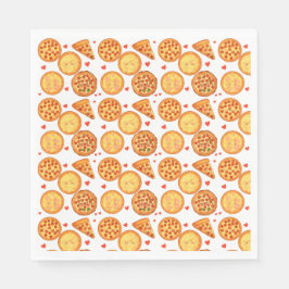 Guardanapo De Papel Pizza Peperroni, Queijo e Margherita