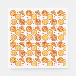 Guardanapo De Papel Pizza Peperroni, Queijo e Margherita