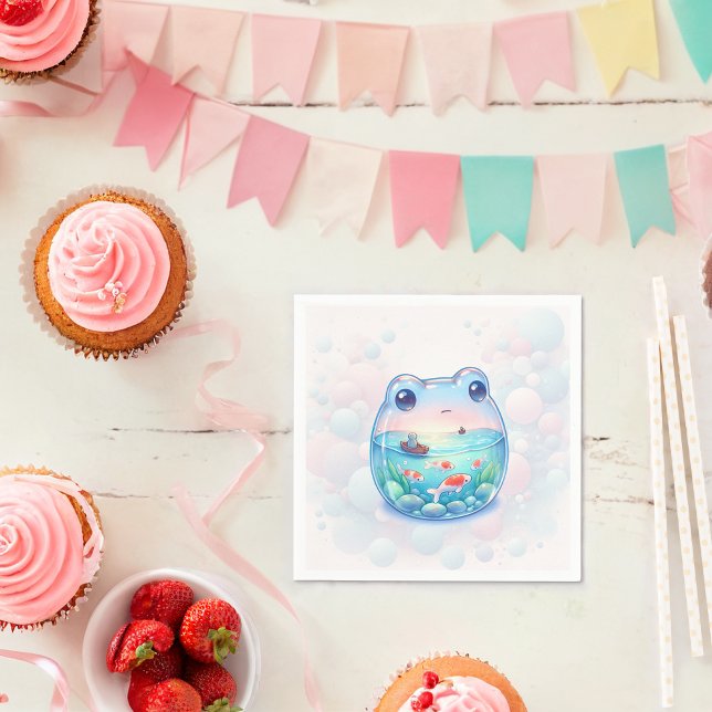 Guardanapo De Papel Placa de Papel de Aventura para Aventura de Sapo W (Criador carregado)