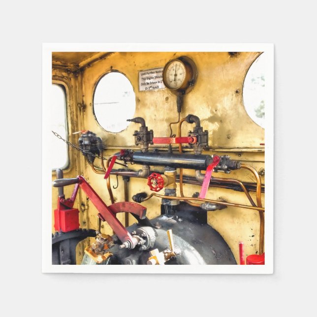 GUARDANAPO DE PAPEL PLACA DE TREINOS DE VAPOR (Frente)