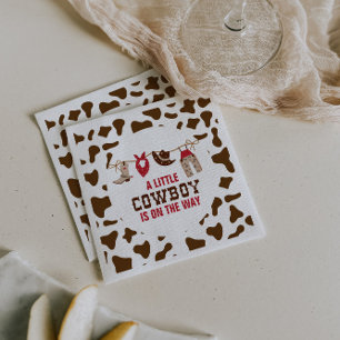 Guardanapo De Papel Placas de Chá de fraldas Rodeo Ocidental