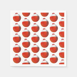 Guardanapo De Papel Placas de papel de partes de pesca