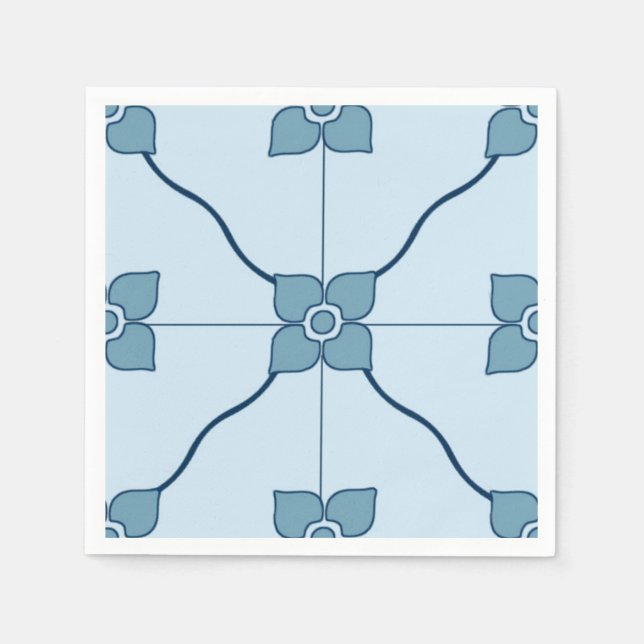 Guardanapo De Papel Placas para o papel de Lisboa (Frente)