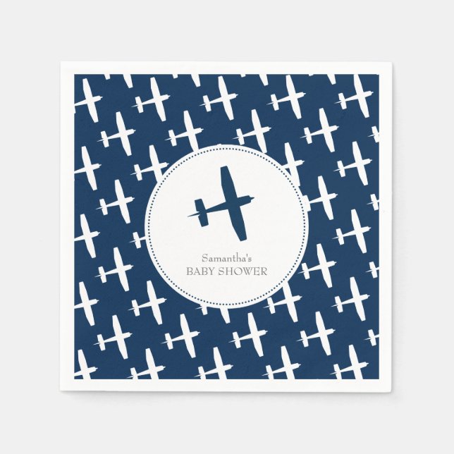 Guardanapo De Papel Plane ı Partido Napkins (Frente)