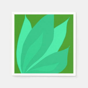 Guardanapo De Papel Planta Verde