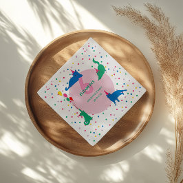 Guardanapo De Papel Playful Cats cute Purrfect Birthday Party 