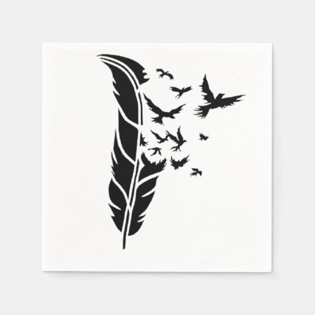 Guardanapo De Papel plume & Eagle (Frente)