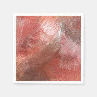 Guardanapo De Papel Plume rouge