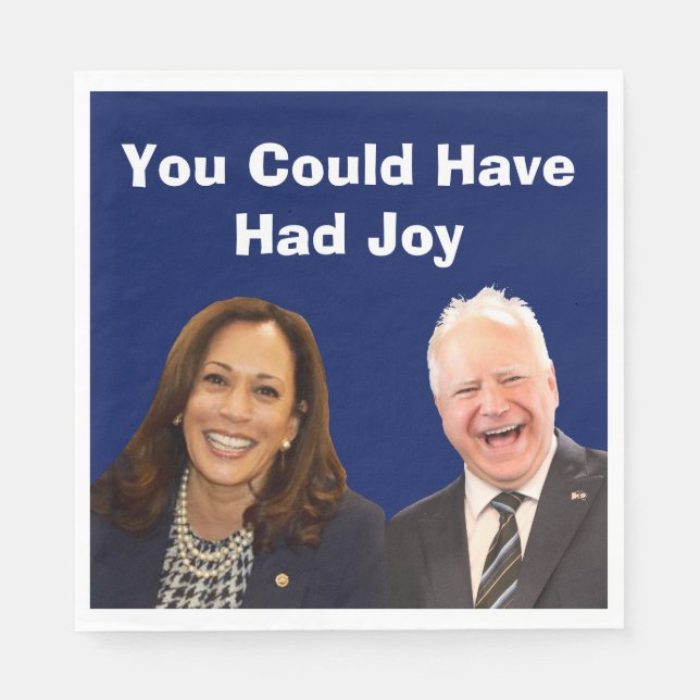 Guardanapo De Papel Podias Ter Alegria (Frente)