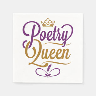 Guardanapo De Papel Poesia Queen