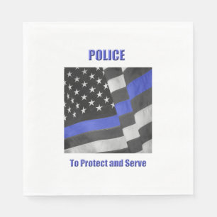 Guardanapo De Papel Polícia