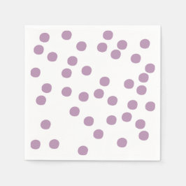 Guardanapo De Papel Polkadots roxos / Lavandas