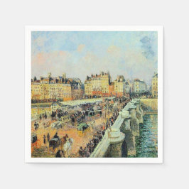 Guardanapo De Papel Pont Neuf, Tarde, Sunlight Camille Pissarro