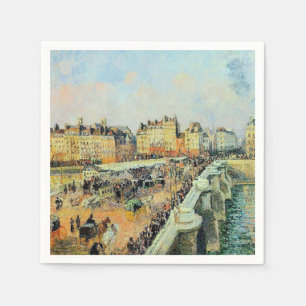 Guardanapo De Papel Pont Neuf, Tarde, Sunlight Camille Pissarro