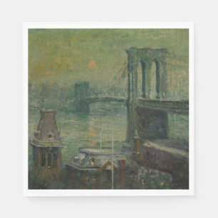 Guardanapo De Papel Ponte Brooklyn (Landmark Nova Iorque) (NYC)