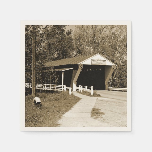 Guardanapo De Papel Ponte Coberta (Frente)