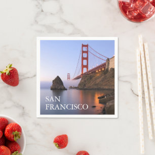 Guardanapo De Papel Ponte Golden Gate São Francisco Califórnia