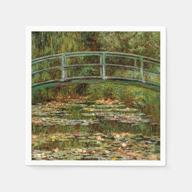 Guardanapo De Papel Ponte Japonesa Monet Giverney (Frente)