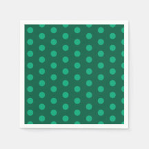 Pontos Polka Verde Esmeralda
