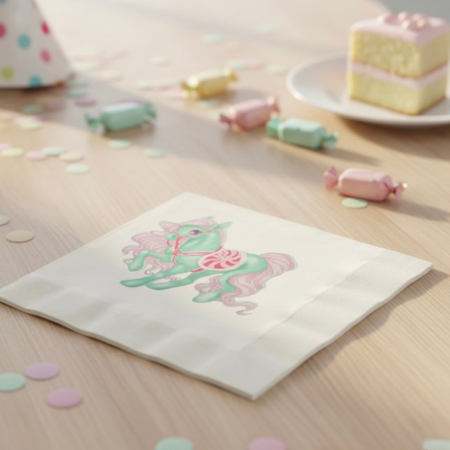 Guardanapo De Papel Pony Napkins (Criador carregado)