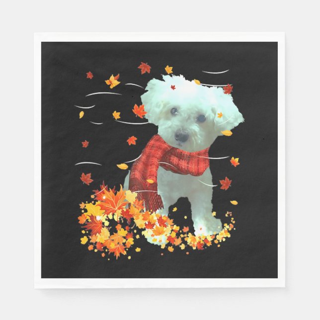 Guardanapo De Papel Poodle (Frente)