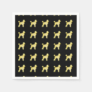GUARDANAPO DE PAPEL POODLE BLING