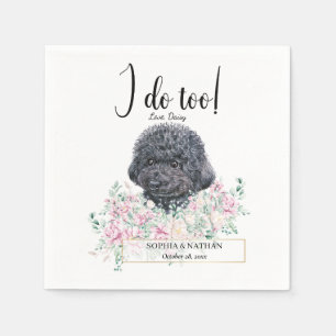Guardanapo De Papel Poodle Doodle Dog Casamento Cocktail Napkins