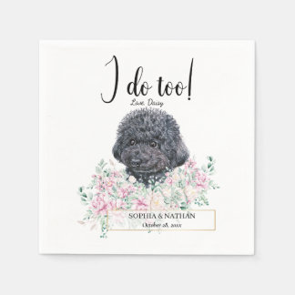 Guardanapo De Papel Poodle Doodle Dog Casamento Cocktail Napkins
