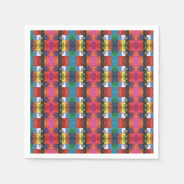 Guardanapo De Papel Pop art no 1 por Yeshaya Dank - unidade e harmonia