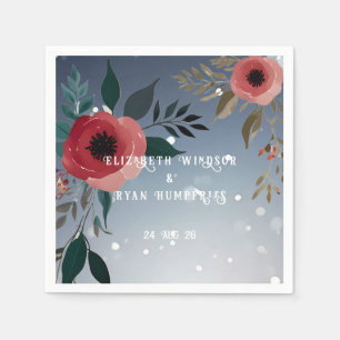 Guardanapo De Papel Poppy of Love" Wedding Invitation Collection