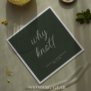 Guardanapo De Papel Por que não! Cocktail verde de mosaico mínimo