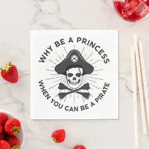 Guardanapo De Papel Por Que Ser Uma Princesa Quando Você Pode Ser Um P