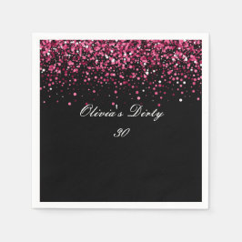 Guardanapo De Papel porta copos de festas de 30 anos