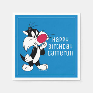 Guardanapo De Papel Pose clássica do Jr. de Sylvester